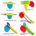 Smart Dough Tools set,Dough Clay Extruders Tool for Kids 11 Pieces Assortment Ages 3 and Up B07351J6Y2